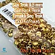 Süs Trok 9,5 mm Sarı Renk Tırnaklı Saç Trok (500 Ad/Paket) TR0034PKS Süs Trok 9,5 mm Sarı Renk Tırnaklı Saç Trok (500 Ad/Paket) TR0034PKS