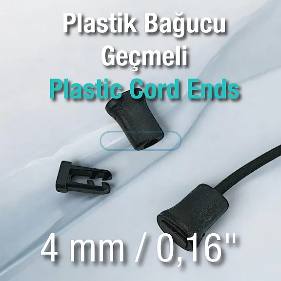 Plastik Bağucu İç İçe Geçmeli - Kıstırmalı Estetik Model H009006