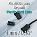 Plastik Bağucu İç İçe Geçmeli - Kıstırmalı Estetik Model H009006