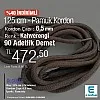 Yuvarlak Kordon 125 cm Pamuk Kahve Promosyonlu Satış PROMOYKRD00Brown