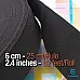 Dokuma Lastik 6 cm - 25 mt/Rulo DOKL00060