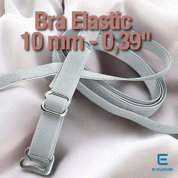 Sütyen Lastiği 1 cm - 100 mt/Rulo SUT0010