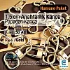 1.5 cm Keychain Hook Gold Color Parrot Hook 50 Pieces / Pack A 546 PROMO