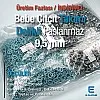 Bebe Çıtçıtı 9,5 mm Bebe Mavisi Paslanmaz Delikli Klikıt Çıtçıt 250 Adet/Pk C0095DPBBlue