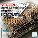 Agraf 7,5 mm Metal Zamak Promo Paket 200 Adet E 1762PROMO
