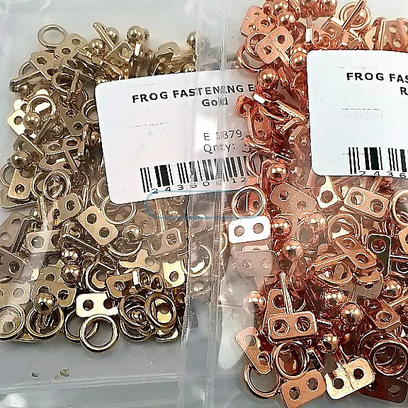 Hook and Eye Loop 10 mm 50 Pieces Ball Stud Sample Package E 1879 PROMO