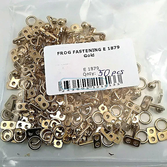 Hook and Eye Loop 10 mm 50 Pieces Ball Stud Sample Package E 1879 PROMO