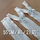 55 cm #5 21,66" Molded Plastic Jacket Zipper Separated ZPK0055T5PROMO