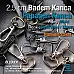 Papağan Kanca - 25 mm Badem Kanca - Yaylı Döner Kanca (100 Adet/Paket) S24699