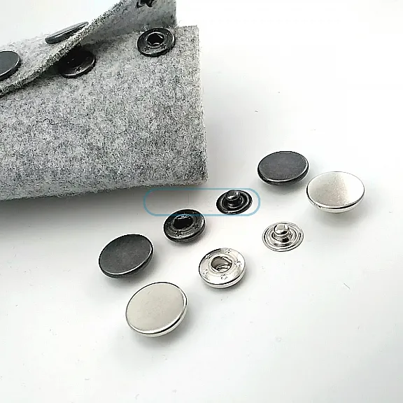 Çift Taraflı Çıtçıt Düğme 15 mm Çıt Çıt Düğme Para Tipi 4'lü Takım ERCB0015PR2K