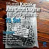 Alfa Çıtçıt Düğme 15 mm Paslanmaz Çelik Çıtçıt Düğme 75 Adet/Paket C0001PPK
