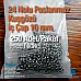 No 24 Kuşgözü Paslanmaz Çelik İç Çap 10 mm (250 Ad/Paket) ER0024PPK