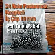 No 24 Kuşgözü Paslanmaz Çelik İç Çap 10 mm (250 Ad/Paket) ER0024PPK