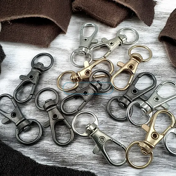 9 mm Paris Hook Spring Swivel Hooks - Keychain Hook - Parrot Hook A 510