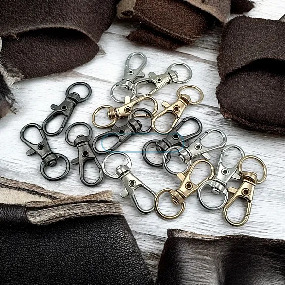 9 mm Paris Hook Spring Swivel Hooks - Keychain Hook - Parrot Hook A 510