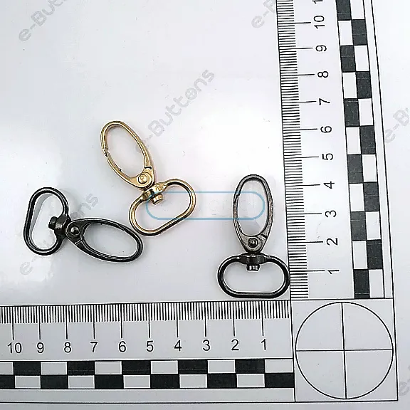 20 mm Crab Hook - Parrot Hook - Scorpion Hook - Spring Swivel Hook A 527
