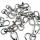 Keychain Hook - 10 mm 0,4"Paris Hook Spring Swivel Hooks - Parrot Hook (50 Pcs / Pack) A 578PROMO