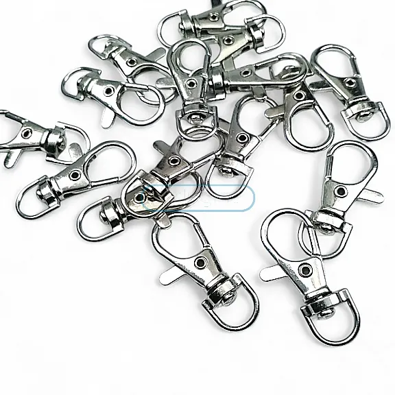 Keychain Hook - 10 mm 0,4"Paris Hook Spring Swivel Hooks - Parrot Hook (50 Pcs / Pack) A 578PROMO
