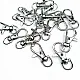 Keychain Hook - 10 mm 0,4"Paris Hook Spring Swivel Hooks - Parrot Hook (50 Pcs / Pack) A 578PROMO