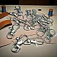 Keychain Hook - 10 mm 0,4"Paris Hook Spring Swivel Hooks - Parrot Hook (50 Pcs / Pack) A 578PROMO