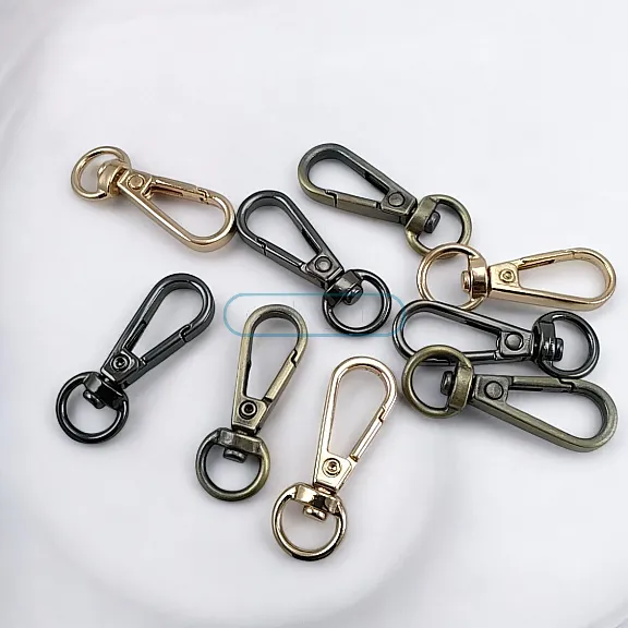 10 mm Badem Kanca - Papağan Kanca - Yaylı Döner Kanca A 579