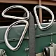 5 cm / 2" Iron D Buckle - Welded D Adjustment Buckle AL004210