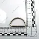5 cm / 2" Iron D Buckle - Welded D Adjustment Buckle AL004210