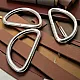 5 cm / 2" Iron D Buckle - Welded D Adjustment Buckle AL004210