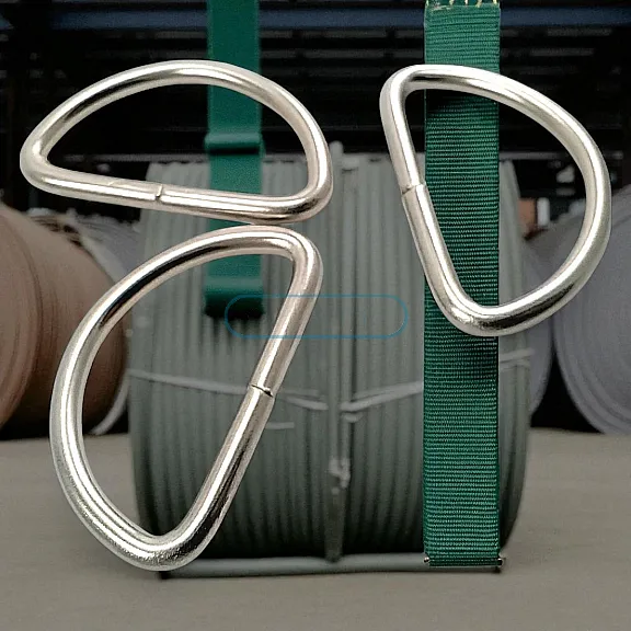 5 cm / 2" Iron D Buckle - Welded D Adjustment Buckle AL004210