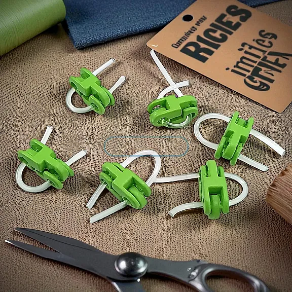 İki Delikli Metal Stoper 4,5 mm Delik Çaplı Şık ve Estetik Model - Zamak Stoper CGT0001