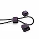 Cube Stopper Two Holes 4 mm 0,16" Hole Diameter Top Press - Elegant and Aesthetic Model Stopper CGT0009