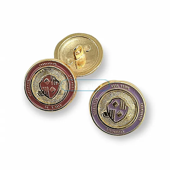 Mineli Ayaklı Ceket Düğmesi- 21mm-34 Boy - E 965