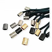 Metal Bağ Ucu 5 mm Kordon Girişli Desenli Ve Estetik Tasarımlı E 1107
