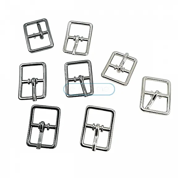 12 mm Shoe Buckle - 1.2 cm - 0,47" Metal Buckle E 2262