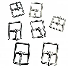 12 mm Shoe Buckle - 1.2 cm - 0,47" Metal Buckle E 2262
