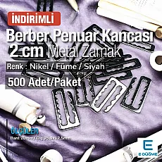Threaded Hook Buckle 2 cm - 0,79" Internal Size E 2303
