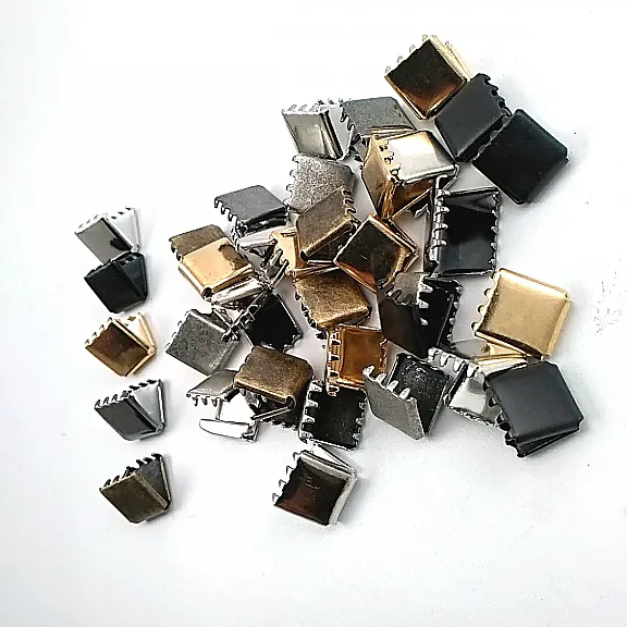 Bağucu Kıstırma 8.8 mm x 8.1 mm - Pirinç Kapalı Kenarlı Kıstırma Bağ Ucu DGK0008K