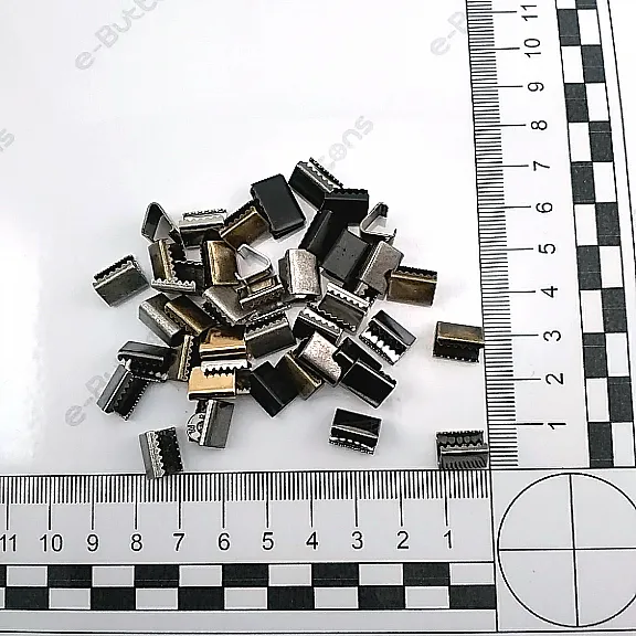 Kıstırma Bağucu 10 mm x 8 mm - Açık Kenarlı Kıstırma Bağ ucu Pirinç DGK0010