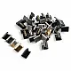 Kıstırma Bağucu 10 mm x 8 mm - Açık Kenarlı Kıstırma Bağ ucu Pirinç DGK0010