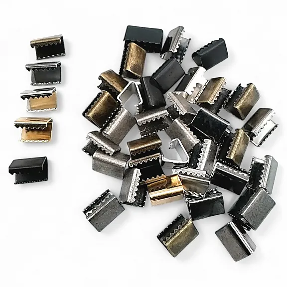 Kıstırma Bağucu 10 mm x 8 mm - Açık Kenarlı Kıstırma Bağ ucu Pirinç DGK0010