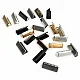 Kıstırma Bağucu 21 mm x 8.4  mm - Kapalı Kenarlı Kıstırma Bağ Ucu Pirinç DGK0020K