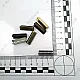 Bağucu Kıstırma 25 mm x 8 mm - Pirinç Açık Kenarlı Kıstırma Bağ Ucu DGK0025