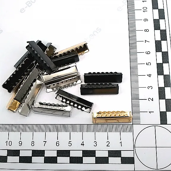 Kıstırma Bağucu 30 mm x 8.3 mm- Kapalı Kenarlı Kıstırma Bağ Ucu Pirinç DGK0030K