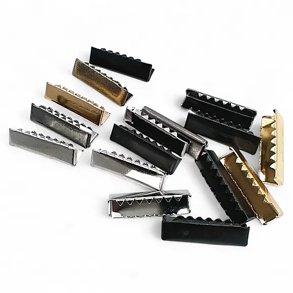 Kıstırma Bağucu 30 mm x 8.3 mm- Kapalı Kenarlı Kıstırma Bağ Ucu Pirinç DGK0030K