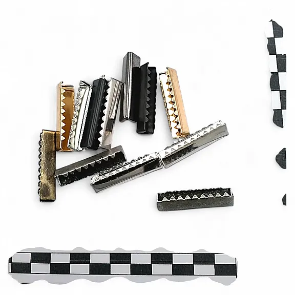 Bağucu Kıstırma 35.3 mm x 8.2 mm - Pirinç Kapalı Kenarlı Kıstırma Bağ Ucu DGK0035K