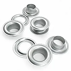 Aluminium Eyelet 12,5 mm 0.49" - No 28 Tent and Tarpaulin Eyelet DT00028