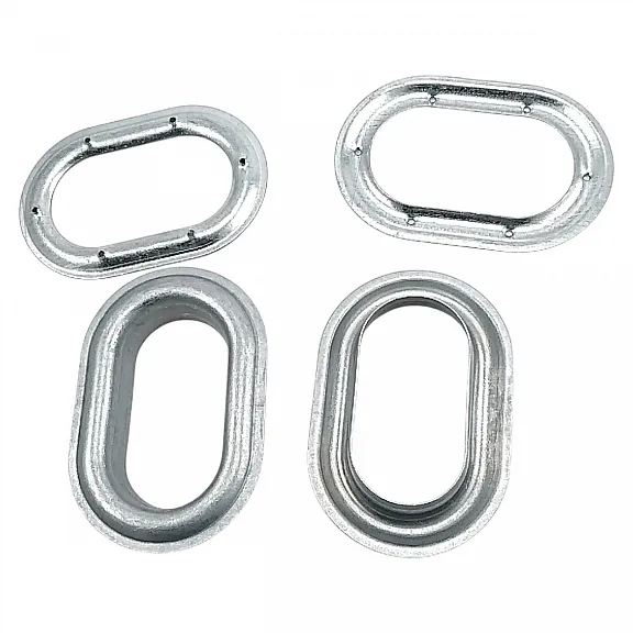 Galvanized Oval Eyelet 42 mm x 23 mm Inner Diameter DT00066VL