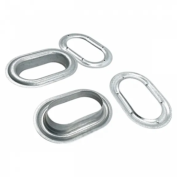 Galvanized Oval Eyelet 42 mm x 23 mm Inner Diameter DT00066VL