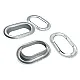 Galvanized Oval Eyelet 42 mm x 23 mm Inner Diameter DT00066VL