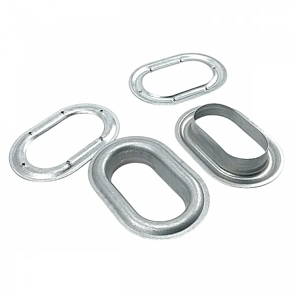 Galvanized Oval Eyelet 42 mm x 23 mm Inner Diameter DT00066VL